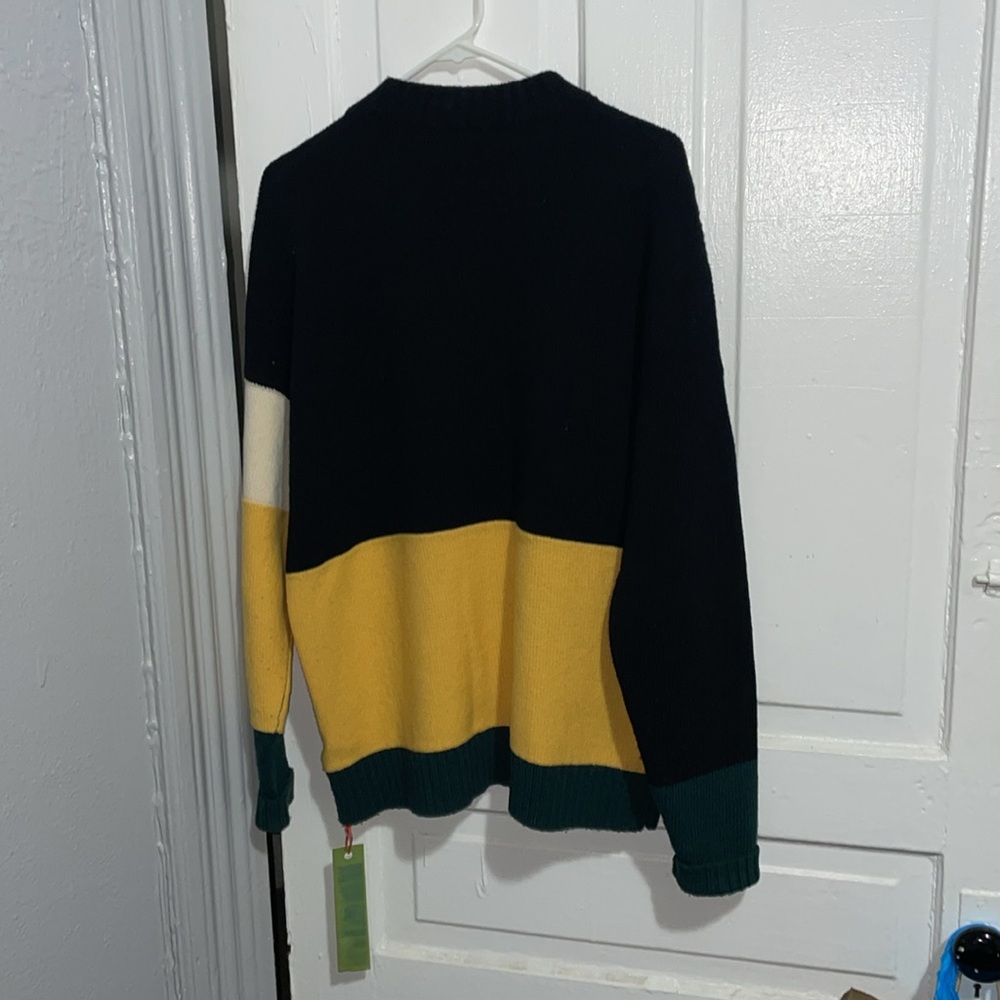 Off-White Multi Colored Sweater Size Small - image 5